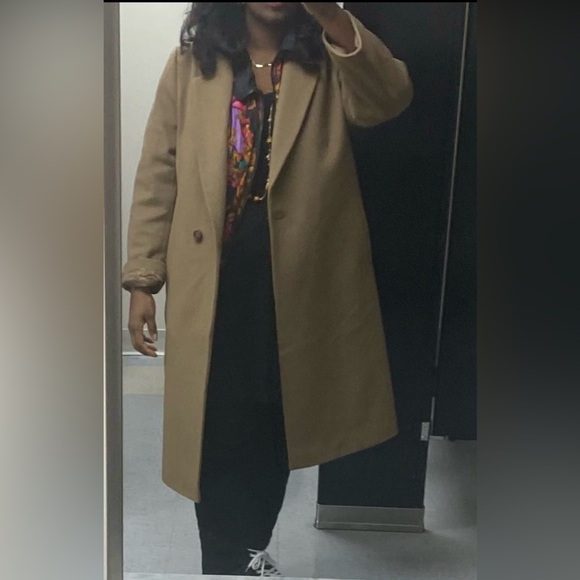 Italian Wool Classic Single-Breasted Coat by Quince - Picture 6 of 6